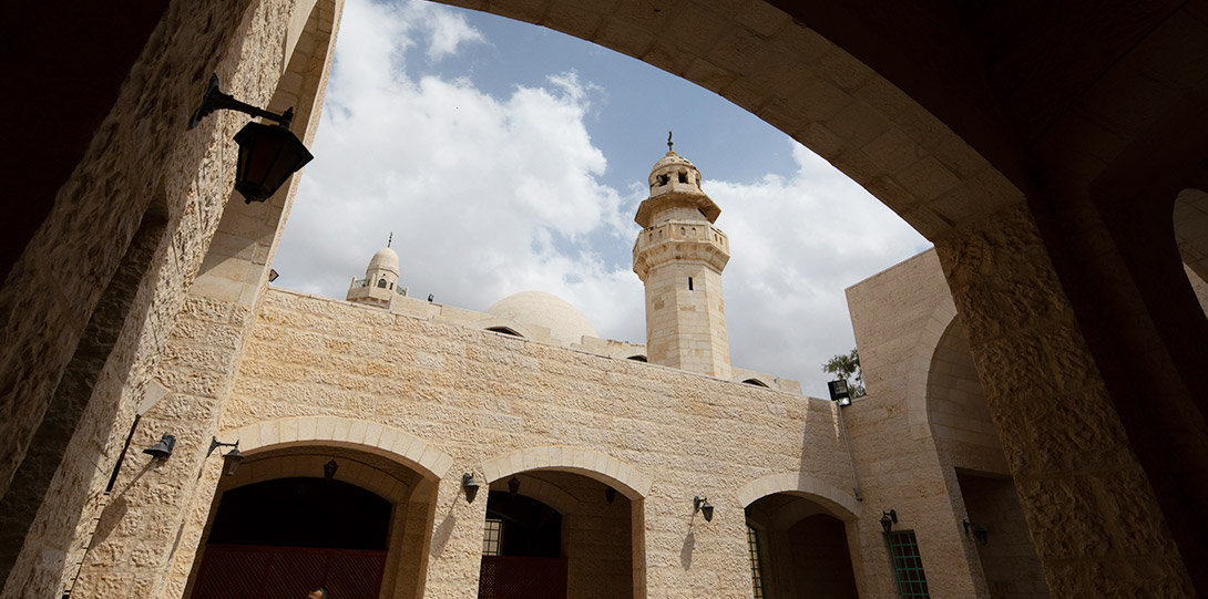 ضريح الصحابي الجليل سيدنا أبي عبيدة عامر بن الجراح رضي الله عنه